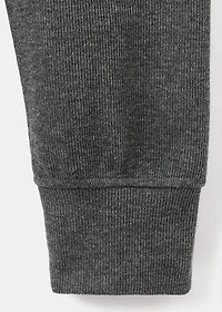 Regular-fit polo sweatshirt