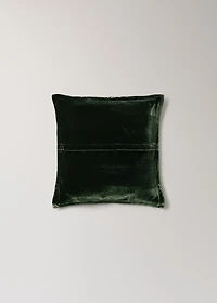 Silk velvet cushion cover 45x45 cm