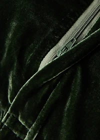 Silk velvet cushion cover 45x45 cm