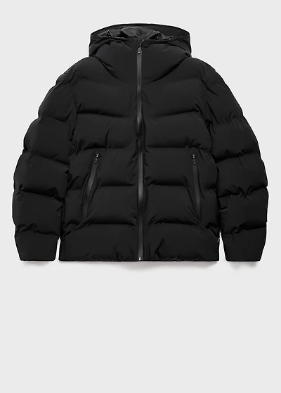 Puffer coat  with waterproof hood