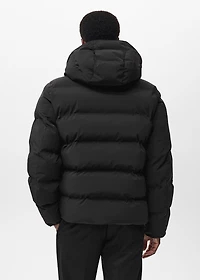 Quilted waterproof anorak