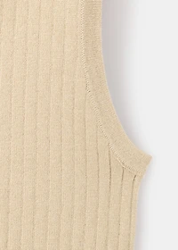 Lurex ribbed top