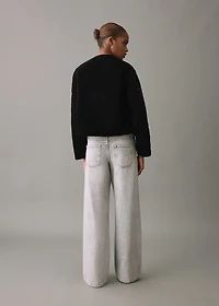 Velvet bomber jacket with star