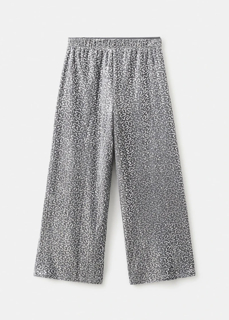 Culotte sequin pants