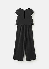 Lurex long jumpsuit