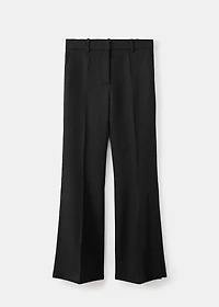 Wool suit pants