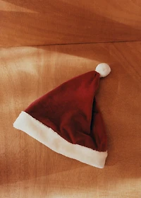 Christmas cotton velour cap