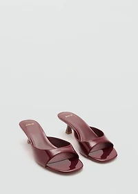 Kitten heel sandals
