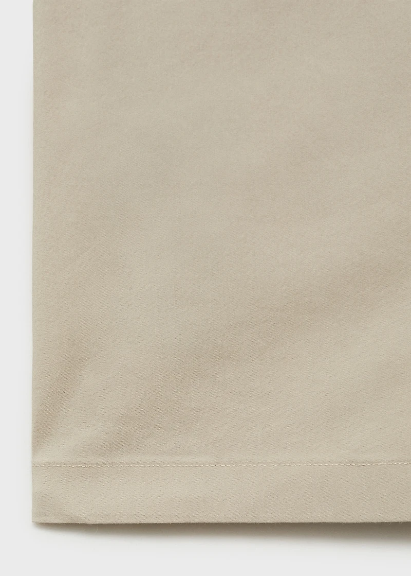 Regular-fit shirt with chest pocket