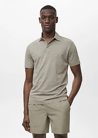 COOLMAX® slim-fit polo shirt