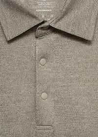 COOLMAX® slim-fit polo shirt