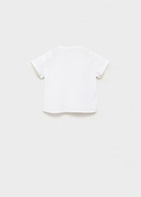 Textured cotton shirt