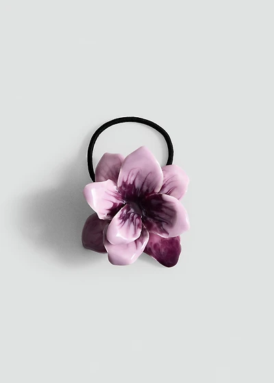 Maxi-flower hair tie
