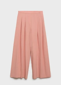 Dart palazzo pants