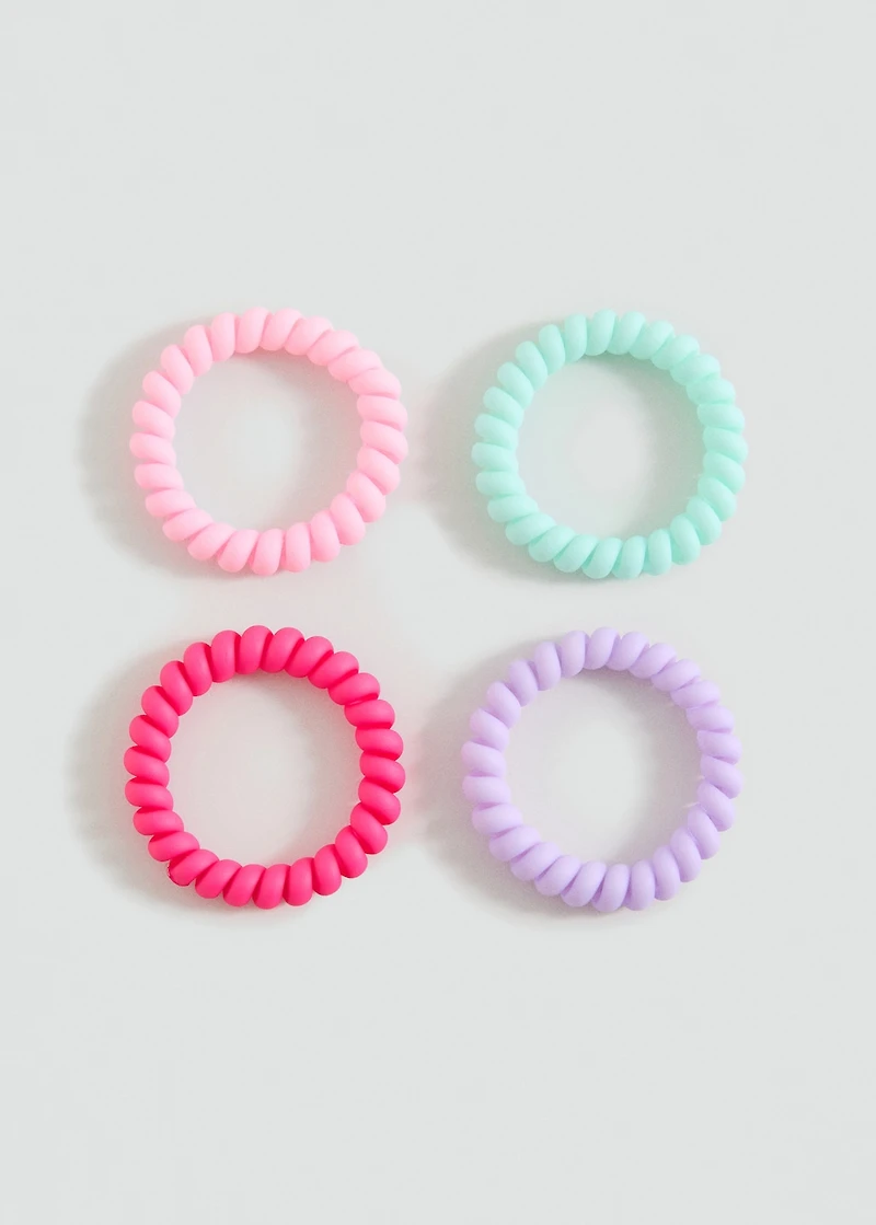 Pack of 4 scrunchies