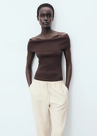 Drawstring flowy pants