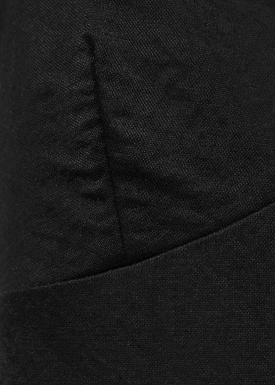 Long dress with bow neckline