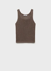 Crochet top with straps