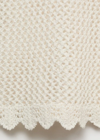 Crochet flared pants