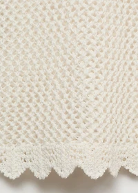 Crochet flared pants