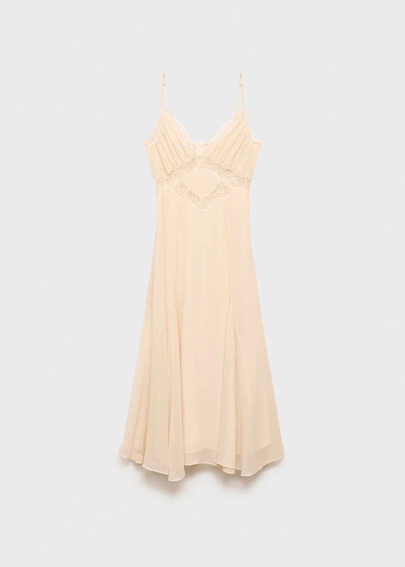Lace camisole dress