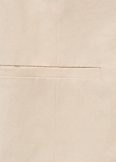 Suit vest with buttons