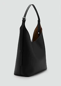 Shopper bag with buckle