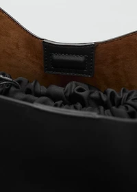 Shopper bag with buckle