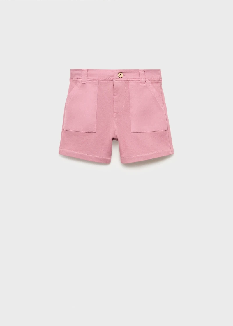 Cotton Bermuda shorts