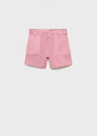 Cotton Bermuda shorts