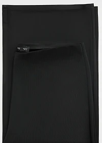 Straight mid-rise pants