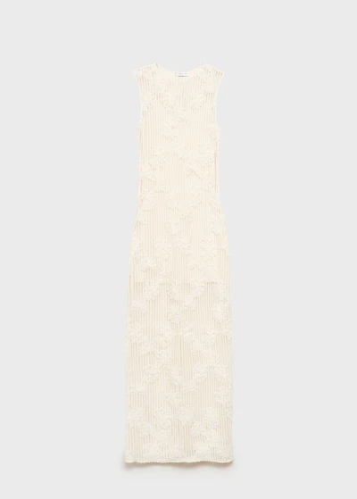 Floral crochet dress