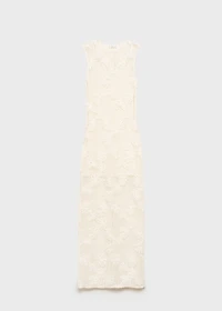 Floral crochet dress