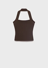 Halter-neck top