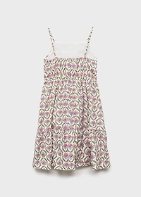 Midi printed dress