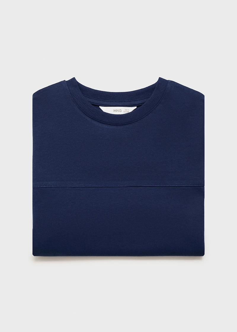 Seam detail T-shirt