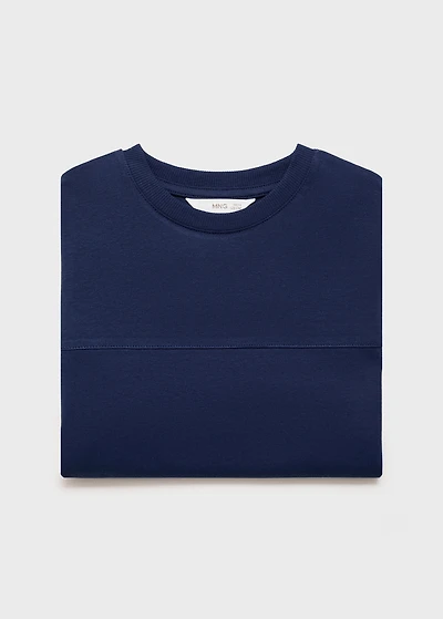 Seam detail T-shirt