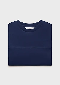 Seam detail T-shirt