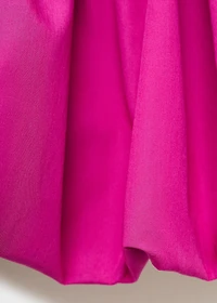 Short gathered balloon dress