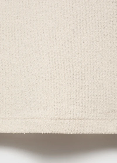 Regular-fit textured polo shirt