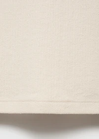 Regular-fit textured polo shirt