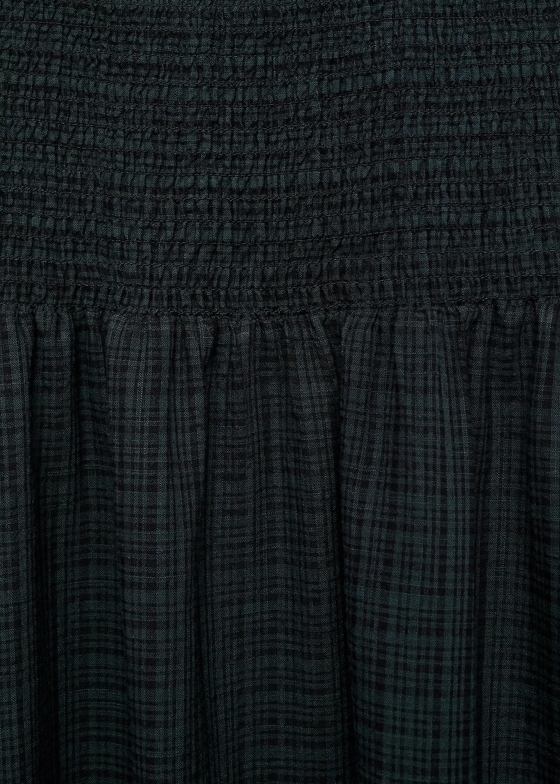 Long halter-neck dress