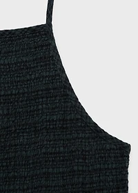 Long halter-neck dress