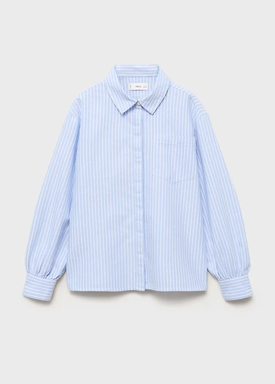 Striped cotton shirt