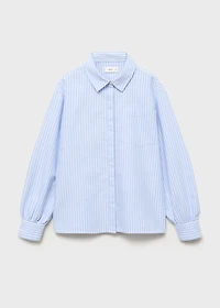 Striped cotton shirt