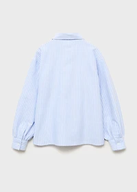 Striped cotton shirt