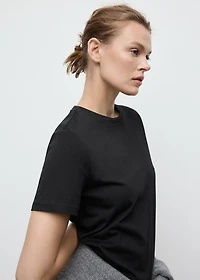 Cotton short-sleeved t-shirt