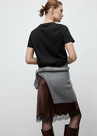 Cotton short-sleeved t-shirt