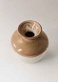 Small stoneware vase
