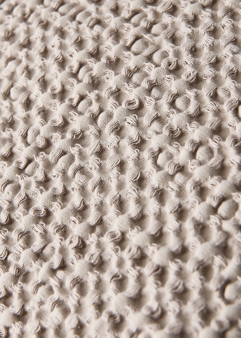 Children’s waffle-cotton garment-dyed cushion cover 40x40cm